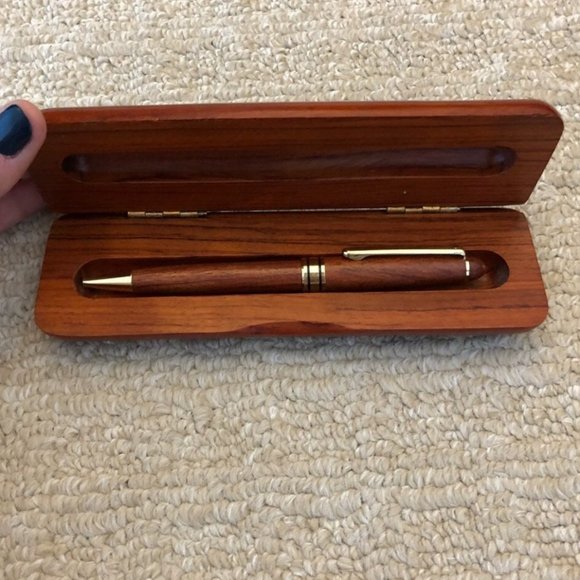 Teak Wood Hawaii ‘Aloha’ Pen & Case - Picture 6 of 8